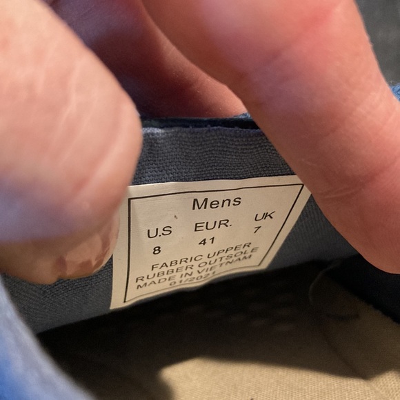 Men Penguin blue low top flat athletic shoes size 8 - Picture 9 of 11